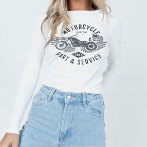 Princess Polly White Long Sleeve